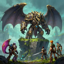mount epic witherhide cliffstomper screenshot world of warcraft mounts worldboss fantasy comics that looks like it is from borderlands by jesper ejsing, by rhads, makoto shinkai alena aenami artworks in 4 k beeple, thomas kinkade heartstone league of legends dofus overwatch