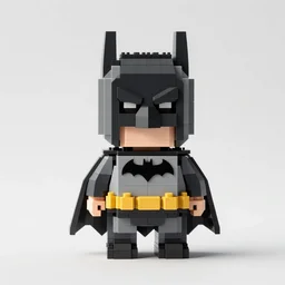 voxel figurine of batman