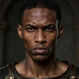 portrait of a slender mulatto with angry face. renaissance era. Redguard. Epic fantasy. hyperrealism. symetric face cinematic top lighting, insanely detailed and intricate, face by wlop, Frank frazeta, Lucas Graciano Boris Vallejo. Character Art. High Fantasy. golden ratio, symmetric matte painting, cinematic, trending on artstation, deviantart and cgsociety, 8k, high resolution