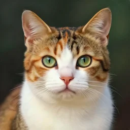 portrait of a calico cat!!!!!!!!, calico cat, animal, cat masterpiece, sakimichan!!!!!, Ross Tran, (((Alphonse Mucha)))