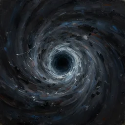 deep abyss, vortex and void, oil painting, asymmetric proportion, cinematic volumentric lighting, paint texture, digital painting, highly detailed, octane render, sharp focus, illustration, concept art, artstation