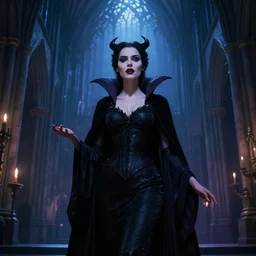 ellen page as vampira in a gothic cathedral witching hour, cinematic, heavenly, volumetric light highly detailed, digital painting, artstation, concept art, smooth, sharp focus, epic illustration, unreal engine 5, 8 k illustration by bouguereau and greg rutkowski and edgar maxence