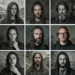 what you, the creator of these images perceive yourself to be