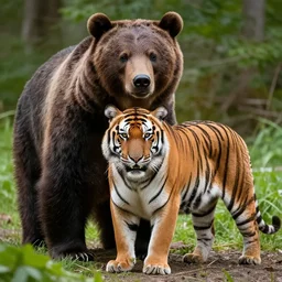 hybrid between a tiger and a bear t