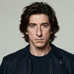 a portrait of adam driver the kind despot, hyperrealism, highly detailed