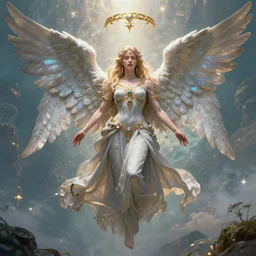 Angel, an infinity of possibilities, insanely detailed, concept art, Atlantis kingdom, hope