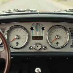 ( ( ( ( ( 1 9 5 0 s retro future art deco automotive dash design. muted colors. ) ) ) ) ) by jean - baptiste monge!!!!!!!!!!!!!!!!!!!!!!!!!!!!!!
