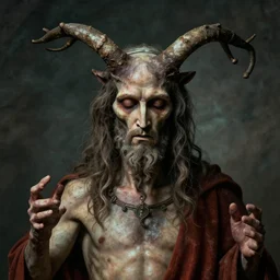 a realistic portrait of the antichrist - n 4 - s - i 4 k, hdr