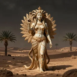 Medusa in oasis,