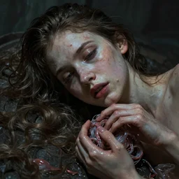 a dream of flesh, claustrophobic, ultra-realistic