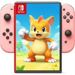 nintendo switch box cover art of a new platforming video game featuring miles tails prower