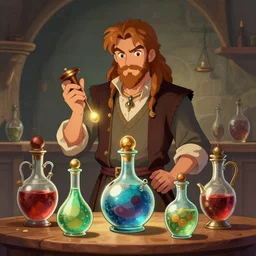 potion seller, give me your strongest potions. by greg rutkowski trending artbreeder 2 0 0 k favorites deviantart