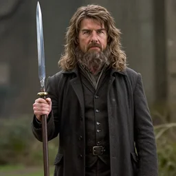 tom cruise as rubeus hagrid