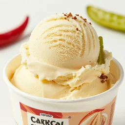 chili and pickle flavored ice cream, food photography, product photography, trending on / r / stupidfood