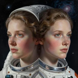 symmetry!! ultra realistic portrait of 2 0 0 1 a space odyssey discovery one!! moon and galaxy in background!, intricate, elegant, highly detailed, digital painting, artstation, concept art, smooth, sharp focus, illustration, art by cgsociety, 8 k