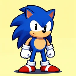 pixel art of ryan reynolds in the style of sonic mania