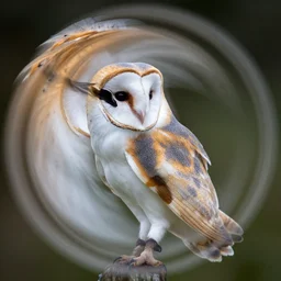 barn owl, noctilux, barrel distortion,