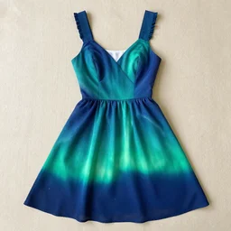a summer dress that looks like the northern lights, 4 k, trending