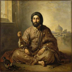 a rembrandt painting of khanyar srinagar