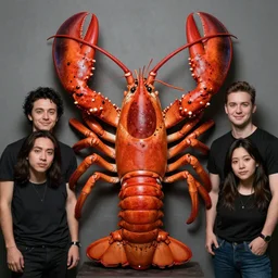 zoological portrait of a human lobster, gorgeous and huge head ornaments, by kuldar leement and ruan jia and brad rigney and micha karcz and brad rigney 0. 0 0 7