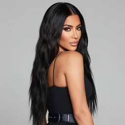 kim kardashian from behind
