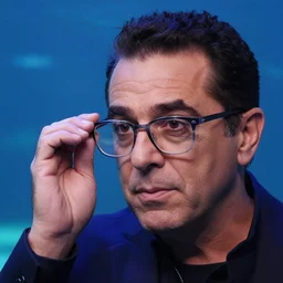 ray romano in glasses works at an aquarium, 3 5 mm lens