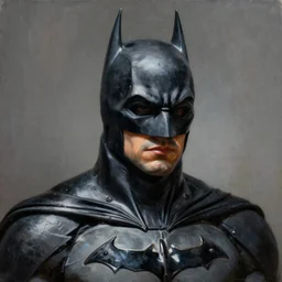 An ultra-realistic portrait painting of Batman in the style of Alex Ross. 4K. Beautiful. Ultra-realistic. Highly detailed. Epic lighting.