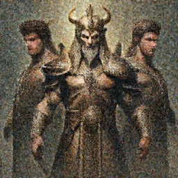 perun the slavic god, symmetrical, rule of three, detailed body, detailed face, ultradetailed digital illustration, 8 k, epic atmosphere, digital art by dang my linh and simon cowell