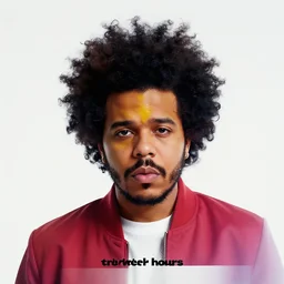 the weeknd after hours album cover, 4 k, unreal quality, octane render, hyperrealistic, abstract, vibrant