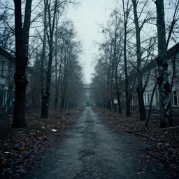 analogue horror, uncanny valley, surrealism, liminal space, chernobyl