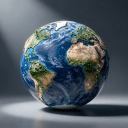 earth destroyed by global warning by wlop