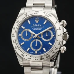 rolex daytona 1 1 6 5 0 9 blue dial drawn in cubism style by pablo picasso