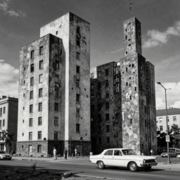 city in style of zdzisław beksinski