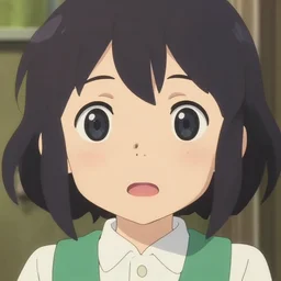 close-up of cute round face, anime key visual, official media, Makoto Shinkai, Ilya Kuvshinov, Lois van Baarle, Rossdraws