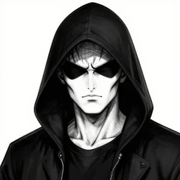 the omnipotent assassin, vivid award winning digital artwork, intricate linework, black sharp hooded cybernetic athletic armor cloak, beautiful iridescent colors, sharp focus, technology, ornate gothic baroque spikes, glowing face, imposing, detailed realistic, ray tracing, colored gems, character art by wlop, greg rutkowski, artgerm