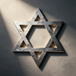 angular constructed script inspired by hebrew writing