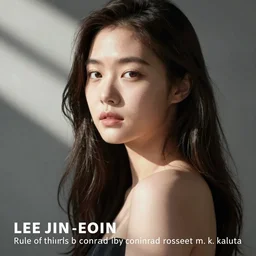 lee jin - eun by conrad roset and m. k. kaluta, rule of thirds, seductive look, beautiful