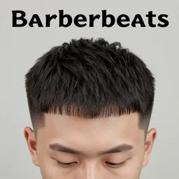 barberbeats music album cover, haircuts for men, macroblank, modest by default, oblique occasions