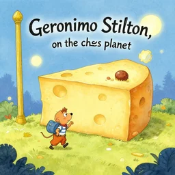 “ geronimo stilton, on the cheese planet ”