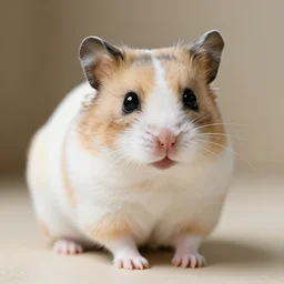 a feline hamster - cat - hybrid. animal photography,