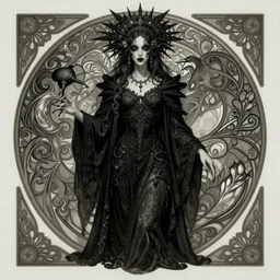 horror, dark fantasy, intricate, elegant, highly detailed, digital painting, artstation, concept art, matte, sharp focus, illustration, art by artgerm and alphonse mucha