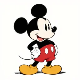 Mickey Mouse, art by Carl Barks