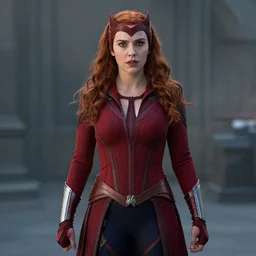 film still of Natalie Portman as Wanda Maximoff Scarlett Witch in Avengers infinity War