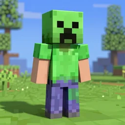 minecraft creeper fortnite skin