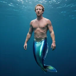 mark zuckerberg, mermaid king of the ocean, photorealistic, cinematic lighting, highly detailed, marvel cinematic universe