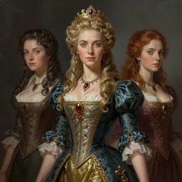jeffersonian empress, d & d, fantasy, highly detailed, portrait, digital painting, trending on artstation, concept art, sharp focus, illustration, art by artgerm and greg rutkowski and magali villeneuve