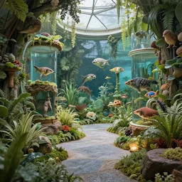 “futuristic menagerie”