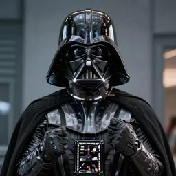 Darth Vader Laughing, Photorealistic, 8K
