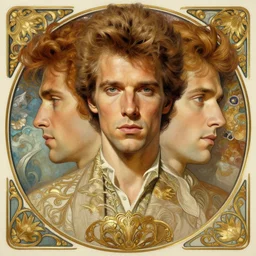 symmetry!! intense portrait of johnny halliday, intricate, elegant, highly detailed, my rendition, digital painting, artstation, concept art, smooth, sharp focus, illustration, art by artgerm and greg rutkowski and alphonse mucha