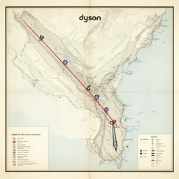 dyson logos map, old